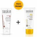 Soskin Creme Invisible Spf50+ 50ml+Hydrawear Creme Riche 60ml