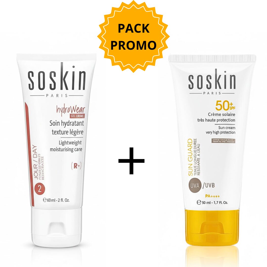 Soskin-Creme-Invisible-spf50-50mlHydrawear-Gel-Creme-Legere-60ml Soskin Creme Invisible spf50 50mlHydrawear Gel Creme Legere 60ml | Urban Drug store
