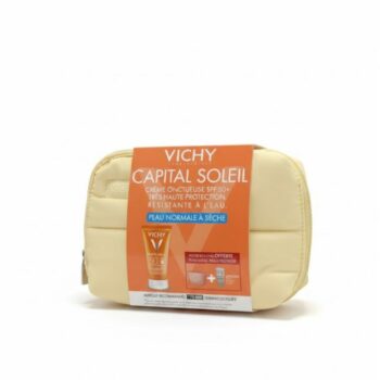 Vichy Capital Soleil Creme Octueuse spf50+ 50ml Peaux Normales à sèches Trousse