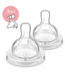 Avent - SCF635/27 - Tétine Anti-Colic 3 mois et + (Débit Variable)