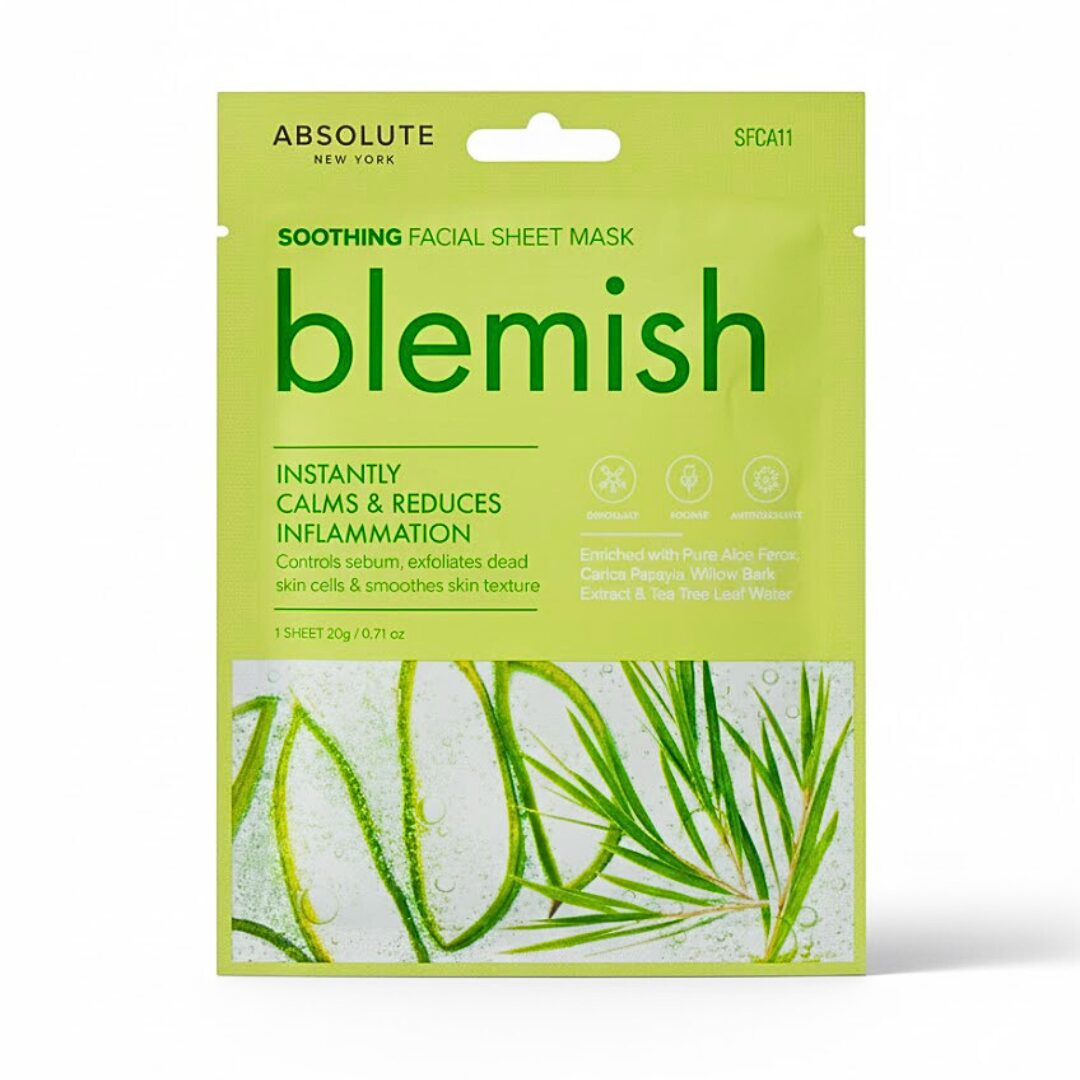 Absolute-Blemish-Facial-Sheet-Mask Absolute Blemish Facial Sheet Mask | Urban Drug store