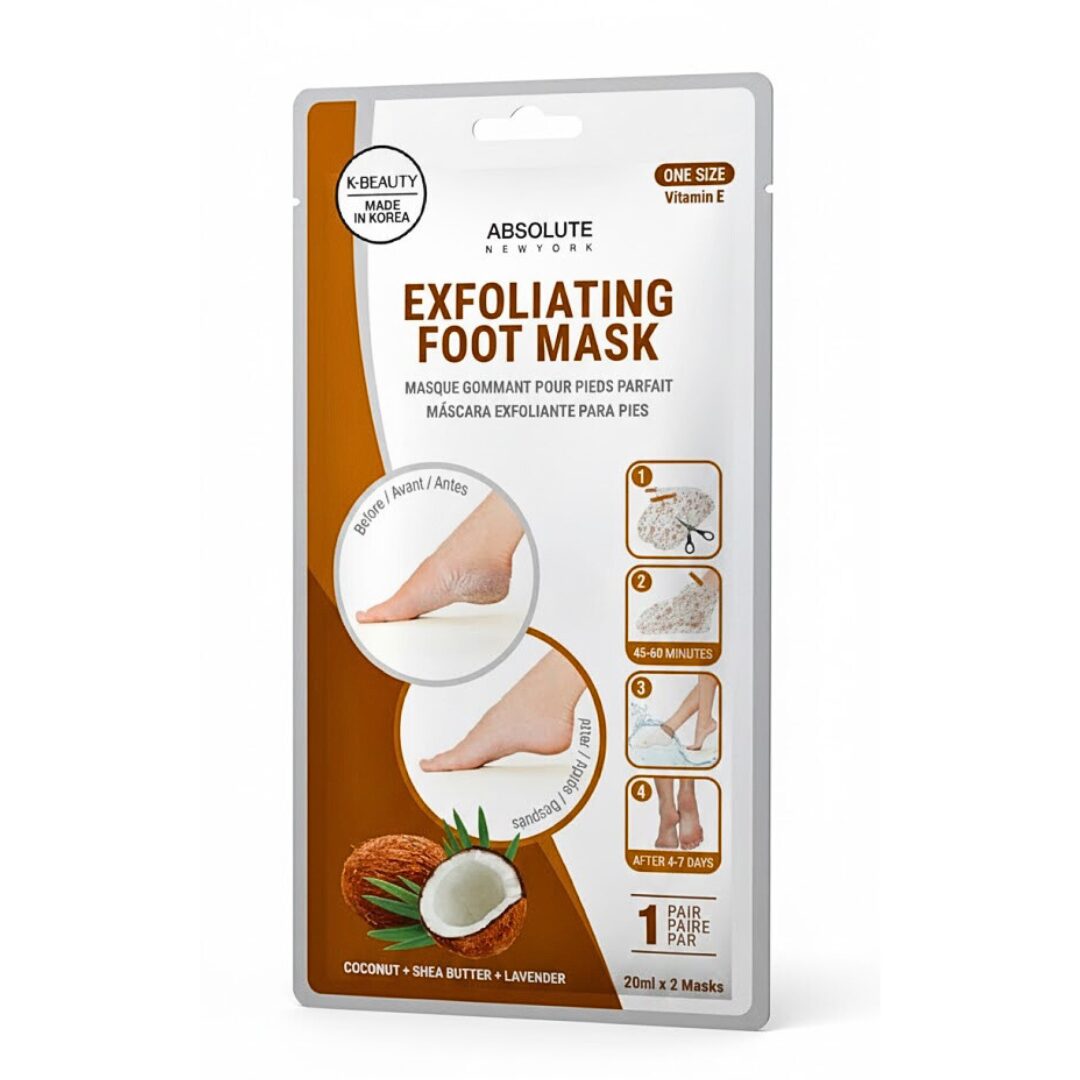 Absolute-Exfolianting-Foot-Mask-Coconut-Shea-Butter-Lavender Absolute Exfolianting Foot Mask Coconut Shea Butter Lavender | Urban Drug store