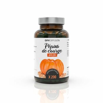 GPH Diffusion Pepins De Courge 200 Capsules