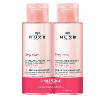 Nuxe Very Rose eau micellaire Pack X 2 400ml