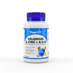 Powervit Selenium & Zinc +A.C.E 60 Gelules