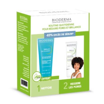 Bioderma Sebium Pore Refiner 30ml+ Gel Moussant 100ml Pack