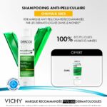 Vichy Dercos Shampoing Traitant Anti-Pelliculaire Cheveux Secs | 200ml = 1 Shampooing miniature Offert 1 VICHY-5