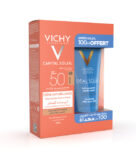 Vichy Capital soleil creme Anti Brillance Teinté + Apres Soleil 100ml Pack
