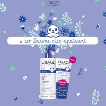 Uriage bébé 1er Huile Lavante Apaisante 500ml
