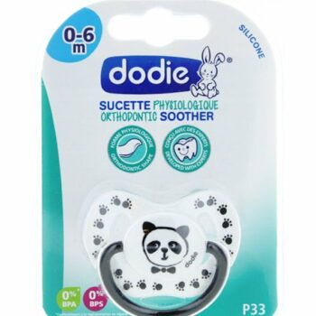 Dodie - Sucette Physiologique Silicone (0-6 M) N°33