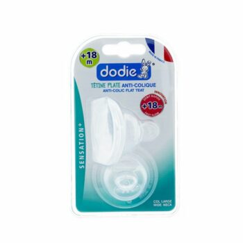 DODIE TETINE PLATE SENSATION+ ANTI COLIQUE D1 0-6M X2