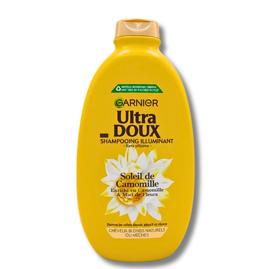 Garnier Ultras Doux Shampoing Camomille 600ml 1 Garnier Ultras Doux Shampoing Camomille 600ml