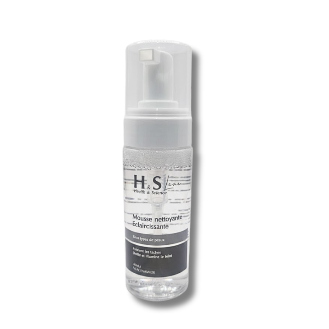 HS-Line-Mousse-Nettoyante-Eclaircissant-150ml HS Line Mousse Nettoyante Eclaircissant 150ml | Urban Drug store