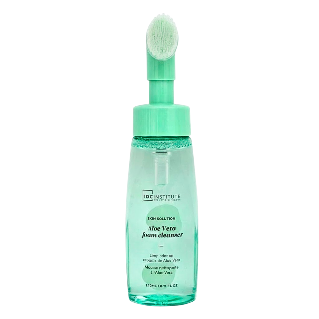 IDC-Institute-Mousse-Nettoyante-Avec-Exfobrush-Aloe-Vera IDC Institute Mousse Nettoyante Avec Exfobrush Aloe Vera | Urban Drug store