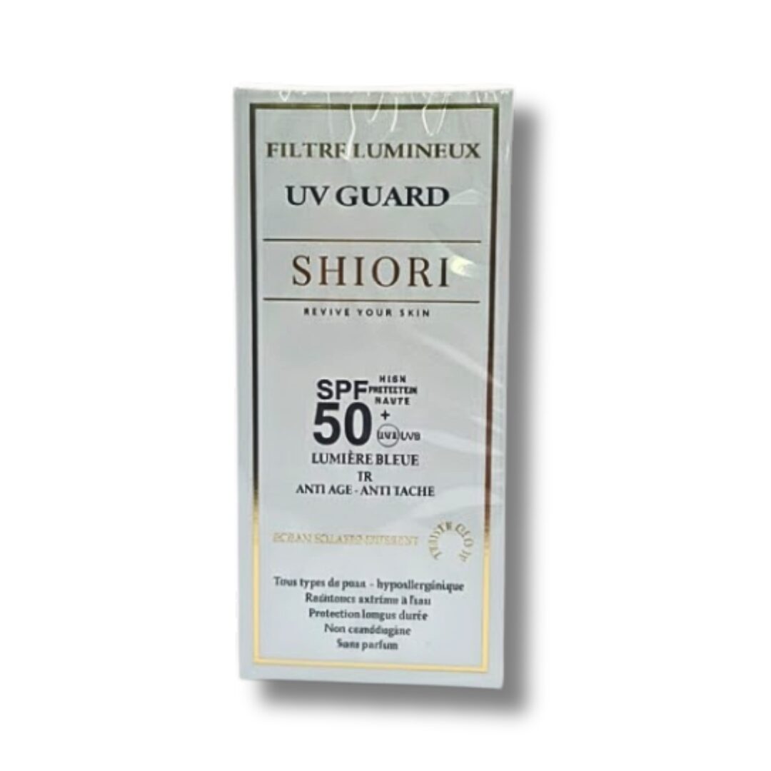 Shiori-Filtre-Lumineux-UV-Guard-Teinte-Glow-Spf50 Shiori Filtre Lumineux UV Guard Teinte Glow Spf50 | Urban Drug store