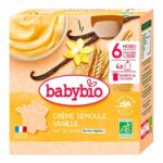 Babybio-Gourde-Creme-Semoule-Vanille-485g