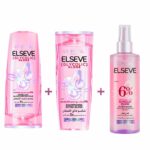 Elseve Glycolic Gloss Shampooing+Demelant Gloss Protecteur+Ultra Gloss Coffret