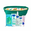 Mustela Sac Banane 2en1+Lingette Nettoyent+Eau Rafraîchissante 200ml+Creme visage+Creme Change