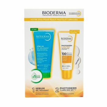 Bioderma Photoderm Xdefense Ultra Fluide Max 01 Teinte+Sebium Gel Moussant 100ml Pack