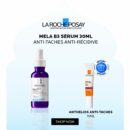 Roche Posay Mela B3 Serum 30ml+Anthelios Fluide Anti-Taches Format Voage Pack