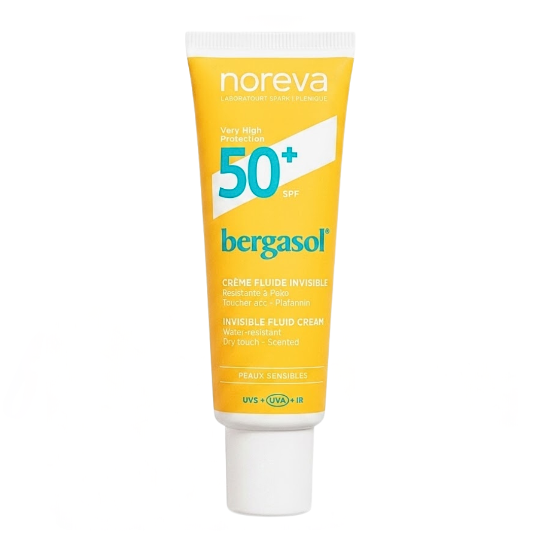 Noreva Bergasol Ecran Creme Fluide Invisible Spf50+ 50ml