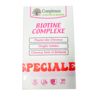 Complemax Biotine Complexe 60 Gelules + Biotine Echantillon