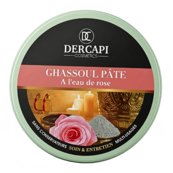 Dercapi Ghassoul Pate A L'eau De Rose 200ml