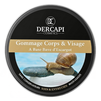 Dercapi Gommage A Bave D'escargot Corps Et Visage 200ml