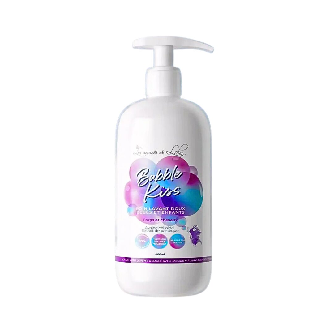 LSL-Bubble-Kiss-2en1-Soin-Lavant-Bebe-Corps-et-Cheveux-400ml LSL Bubble Kiss 2en1 Soin Lavant Bebe Corps et Cheveux 400ml | Urban Drug store