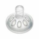 Mammia Paire Tetines En Silicone Natural 6m+