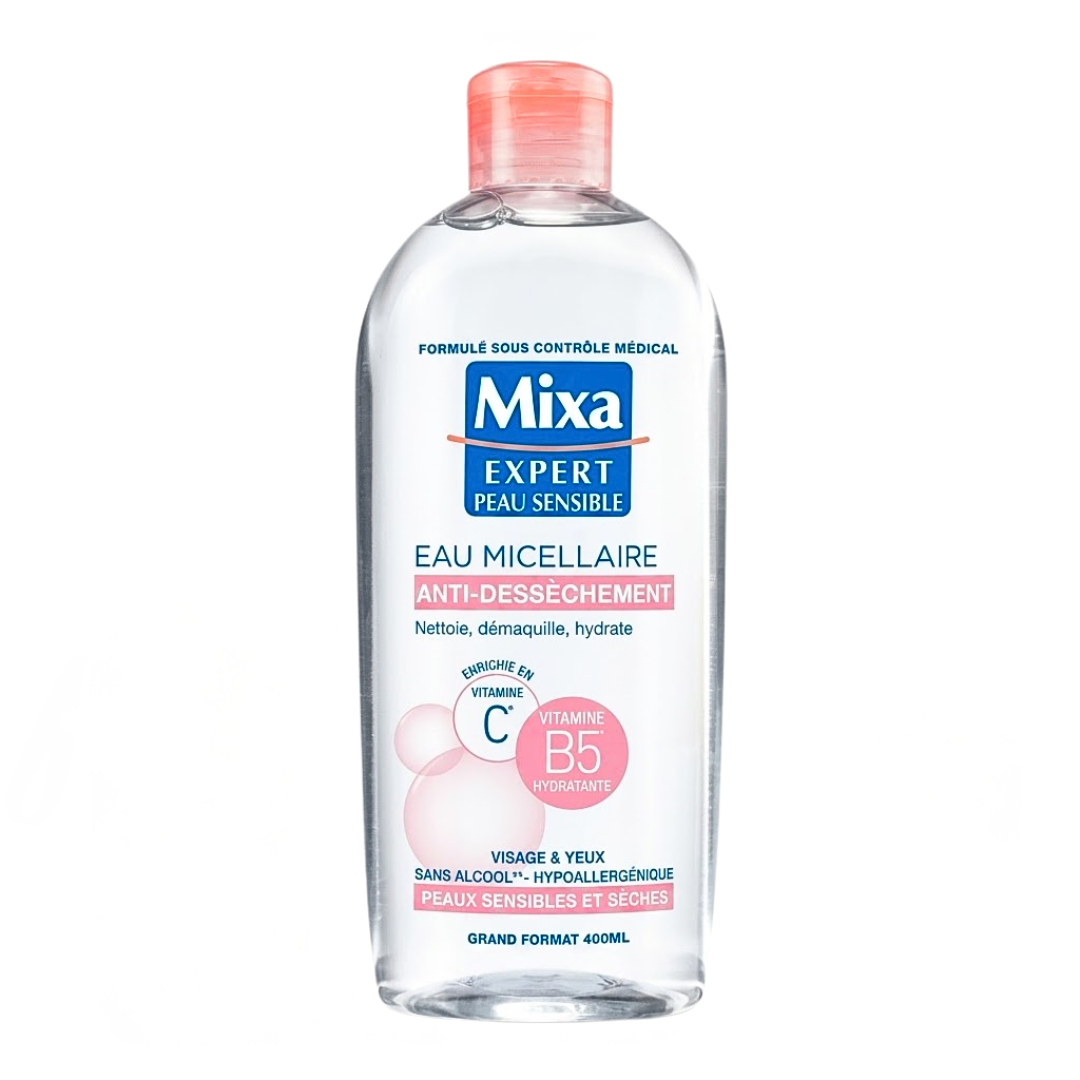 Mixa Eau Micellaire Physiologique Peaux Sensible & Seche 400ml