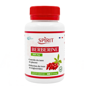 Spirit Berberine 500mg 60 Gelules