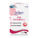 Spirit Fer Vitamine C 60 Gelules
