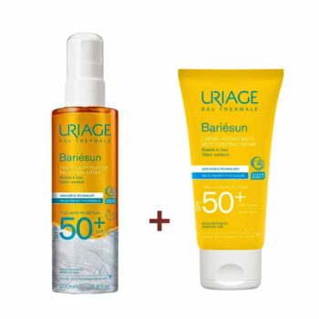 Uriage Bariesun Ecran Spf50+ 50ml+Bariesun Eau Solaire Spf50+ 200ml Coffret
