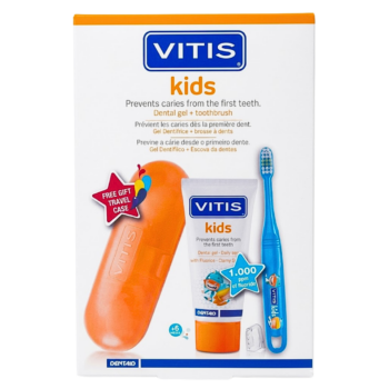 Vitis Kids Gel Dentiftrice+Brosse A Dents +6Mois Pack