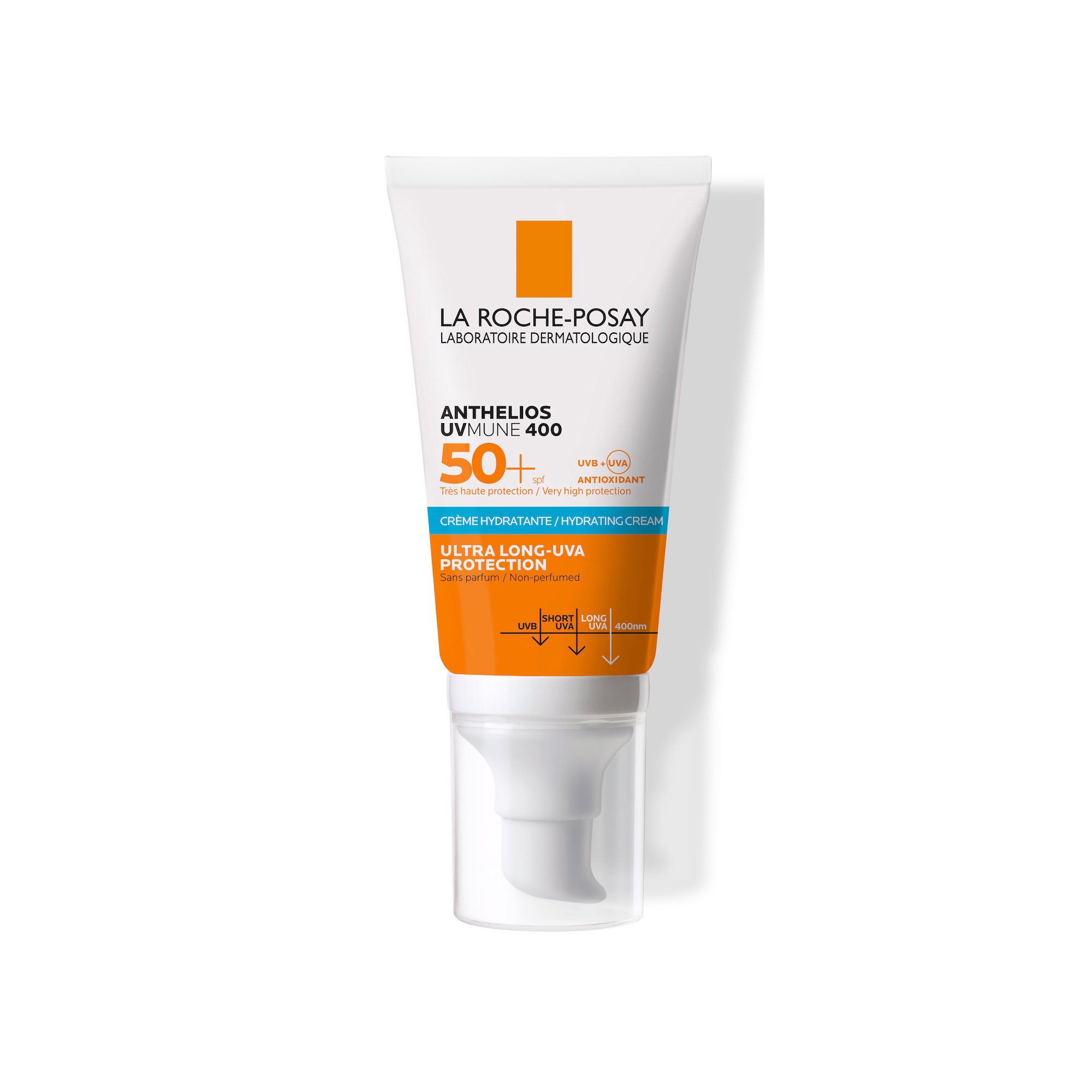 La Roche Posay ANTHELIOS UVMUNE 400 CRÈME FONDANTE SOLAIRE SPF50+ | Peau sensible normales à sèches |50ml 1 La Roche Posay ANTHELIOS UVMUNE 400 CRÈME FONDANTE SOLAIRE SPF50+ | Peau sensible normales à sèches |50ml