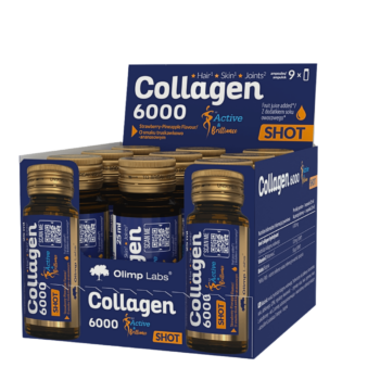 OLIMP LABS COLLAGEN 6000 HAIR SKIN JOINTS 9 AMPOULES
