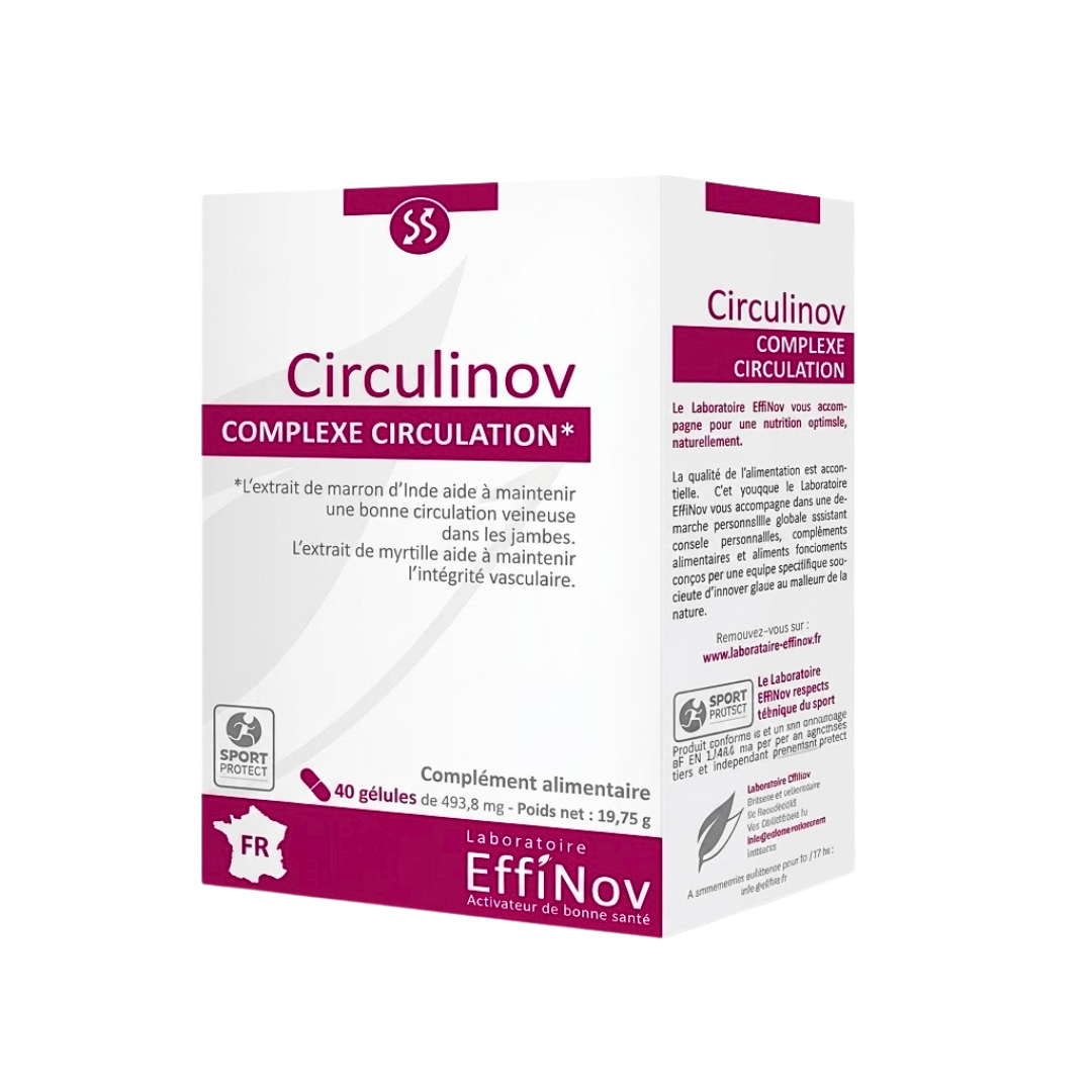 Effinov Circulinov 40 Gelules 1 Effinov Circulinov 40 Gelules