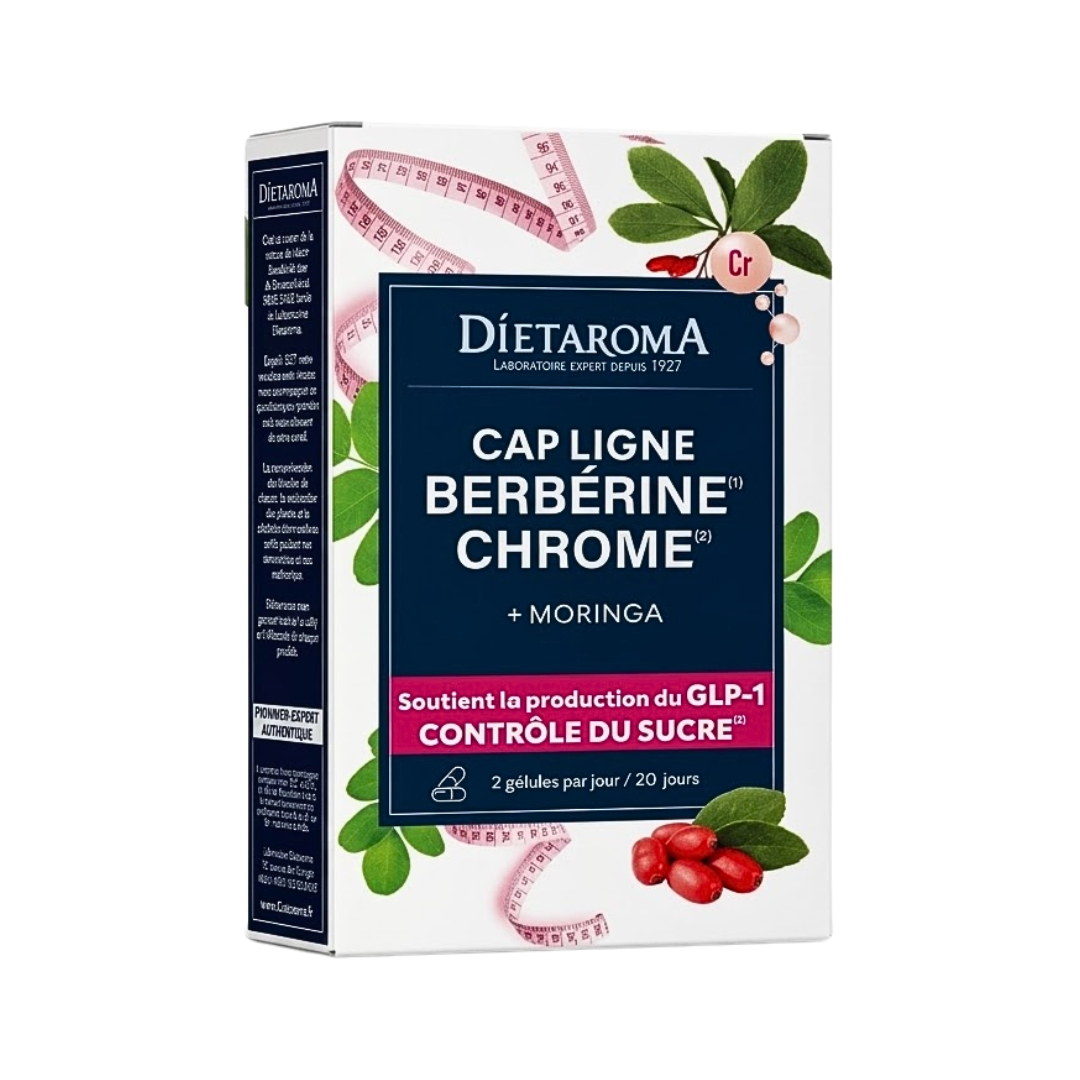 Dietaroma Cap Ligne Berberine Chrome 40 Gelules 1 Dietaroma Cap Ligne Berberine Chrome 40 Gelules