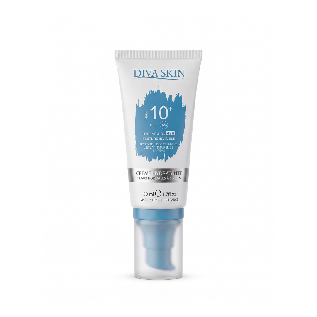Diva Skin Creme Hydratante Peaux Seches Spf10+ 50ml
