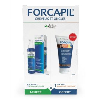 FORCAPIL PACK LOTION ANTI CHUTE = FORCAPIL SHAMPOOING ENERGISANT OFFERT