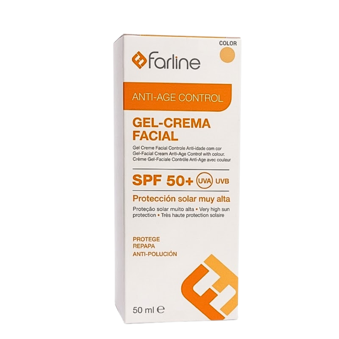 Farline Ecran Solaire Gel Creme Peaux Seches Spf50+ 50ml 1 Farline Ecran Solaire Gel Creme Peaux Seches Spf50+ 50ml
