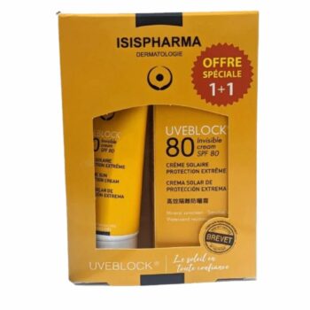 Isis Uveblock 80 Invisible *2 PACK