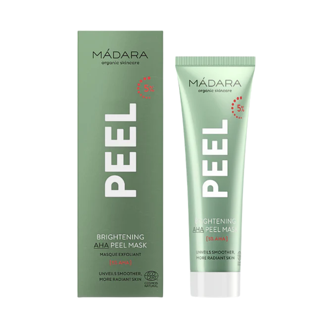 MADARA PEEL Creamy Clay AHA Peel Mask 7% Flacon 60ml 1 MADARA PEEL Creamy Clay AHA Peel Mask 7% Flacon 60ml