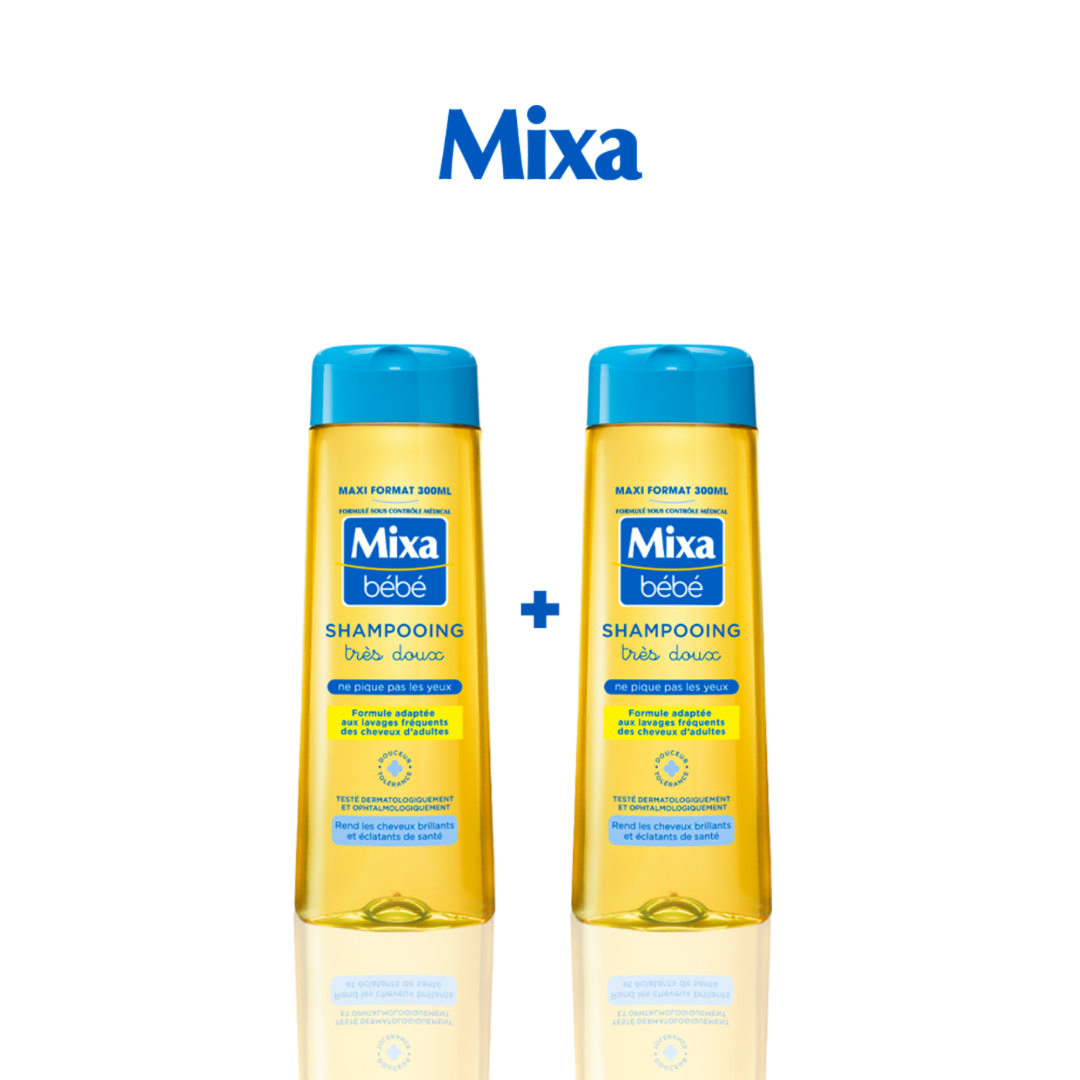 Mixa Shampiong Tres Doux 2x300ml Pack 1 Mixa Shampiong Tres Doux 2x300ml Pack