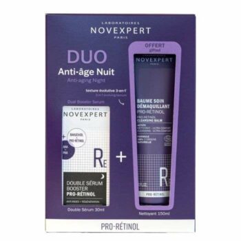 Novexpert Pro-Retinol Double Serum 30ml + Baume Demaquillant Offert