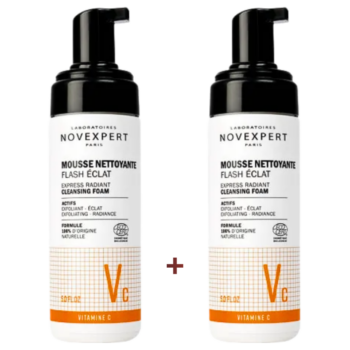 Novexpert Mousse Nettoyante Flash Eclat 150ml x 2 Duo Pack