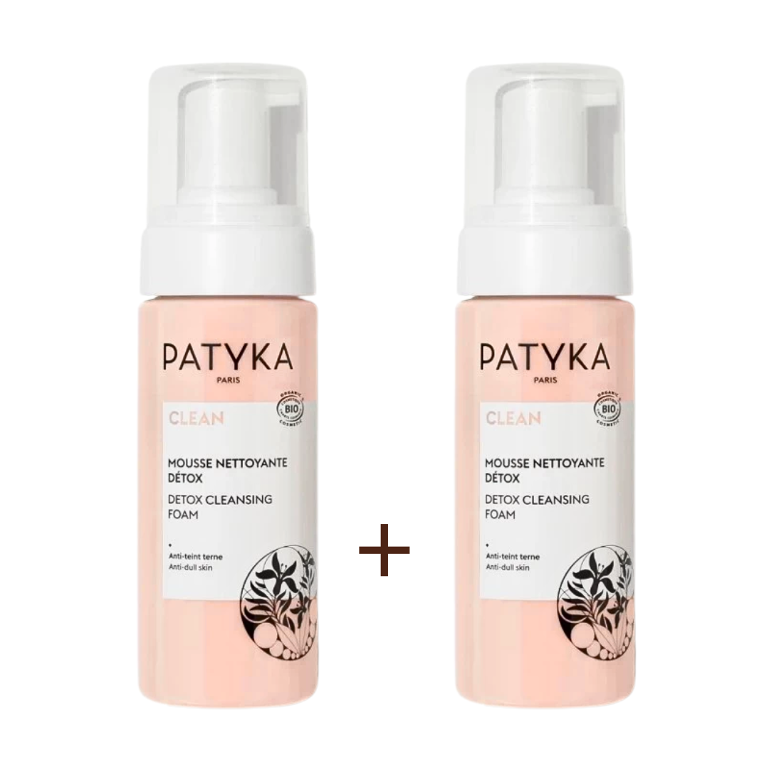 Patyka Clean Mousse Nettoyant 2x150ml Pack 1 Patyka Clean Mousse Nettoyant 2x150ml Pack