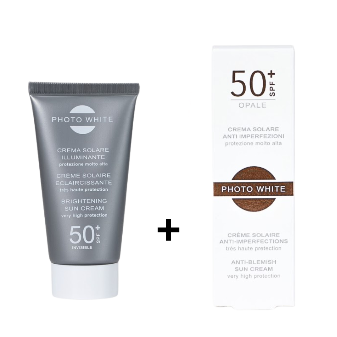 Photowhite Ecran Invisible Spf50+50ml+Ecran Teinte Opale Duo Pack 1 Photowhite Ecran Invisible Spf50+50ml+Ecran Teinte Opale Duo Pack