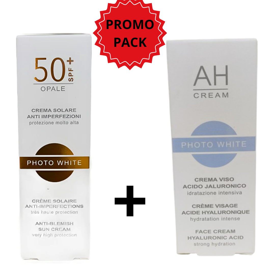 Photowhite Duo Pack Ecran Opale Spf50+50ml Creme AH 50ml 1 Photowhite Duo Pack Ecran Opale Spf50+50ml Creme AH 50ml